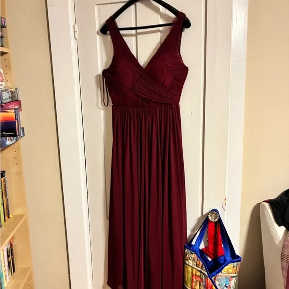 open lace back dress Willowby Lenox Gown Bhldn Size US 4
